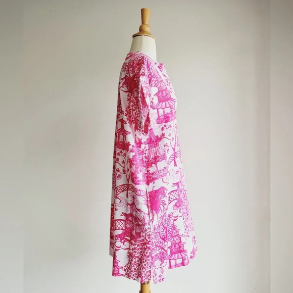 JAYES STUDIO | Garden Party Sateen Day Dress | S (6-8) - Picture 4 of 7